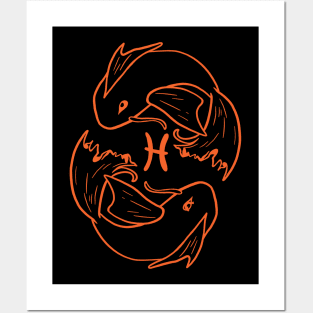 Pisces Zodiac Sign - Astrology Posters and Art